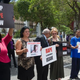 A protest against rape is held Feb. 11, 2013, outside the parliament in the center of Cape Town. The protest was called for after the gang-rape and mutilation of 17 year-old Anene Booysen, who eventually died of her injuries, on Feb. 2, 2013.
RODGER BOSCH/AFP/Getty Images